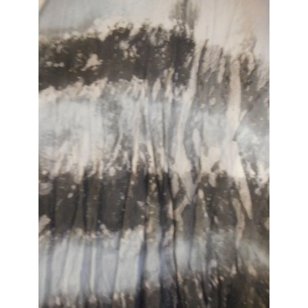 One Sz Fits Most Sleeveless Rayon Black fish Embroidered Tunic Top Tie Dye Batik - Picture 6 of 8